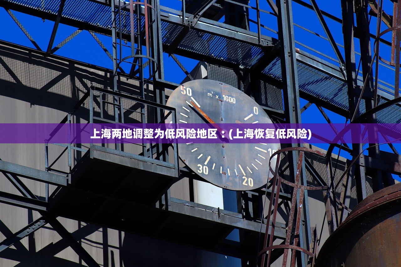 上海两地调整为低风险地区︰(上海恢复低风险)