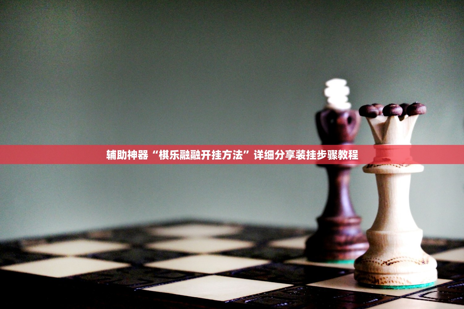 辅助神器“棋乐融融开挂方法”详细分享装挂步骤教程