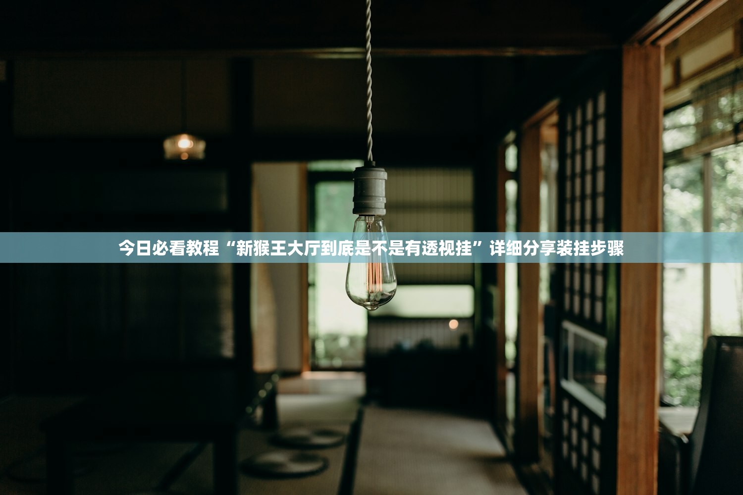 今日必看教程“新猴王大厅到底是不是有透视挂”详细分享装挂步骤