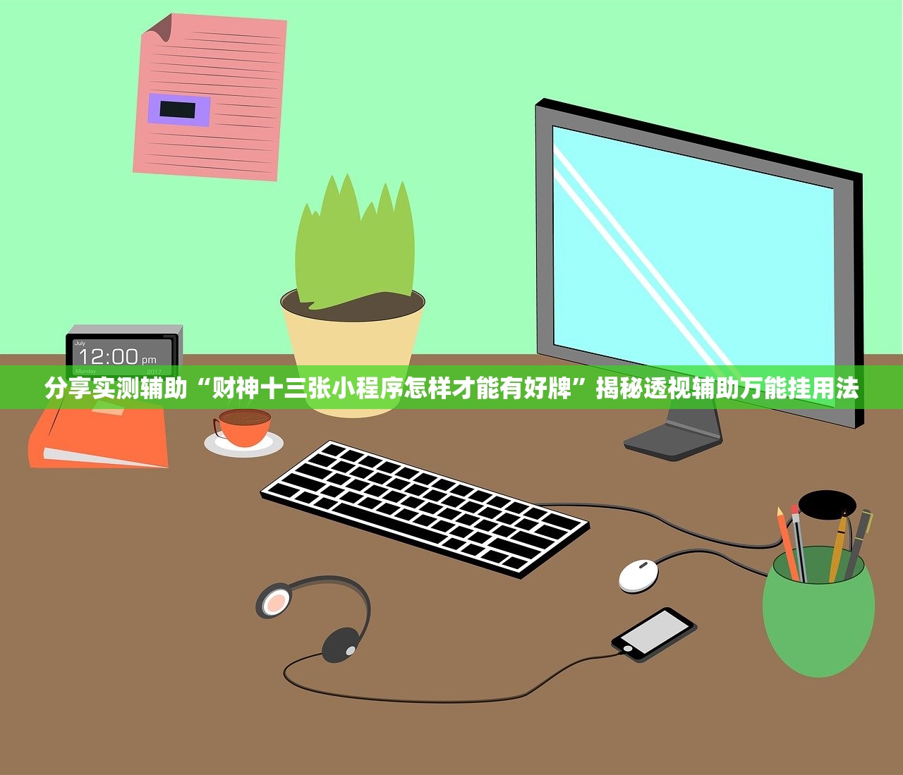 分享实测辅助“财神十三张小程序怎样才能有好牌	”揭秘透视辅助万能挂用法