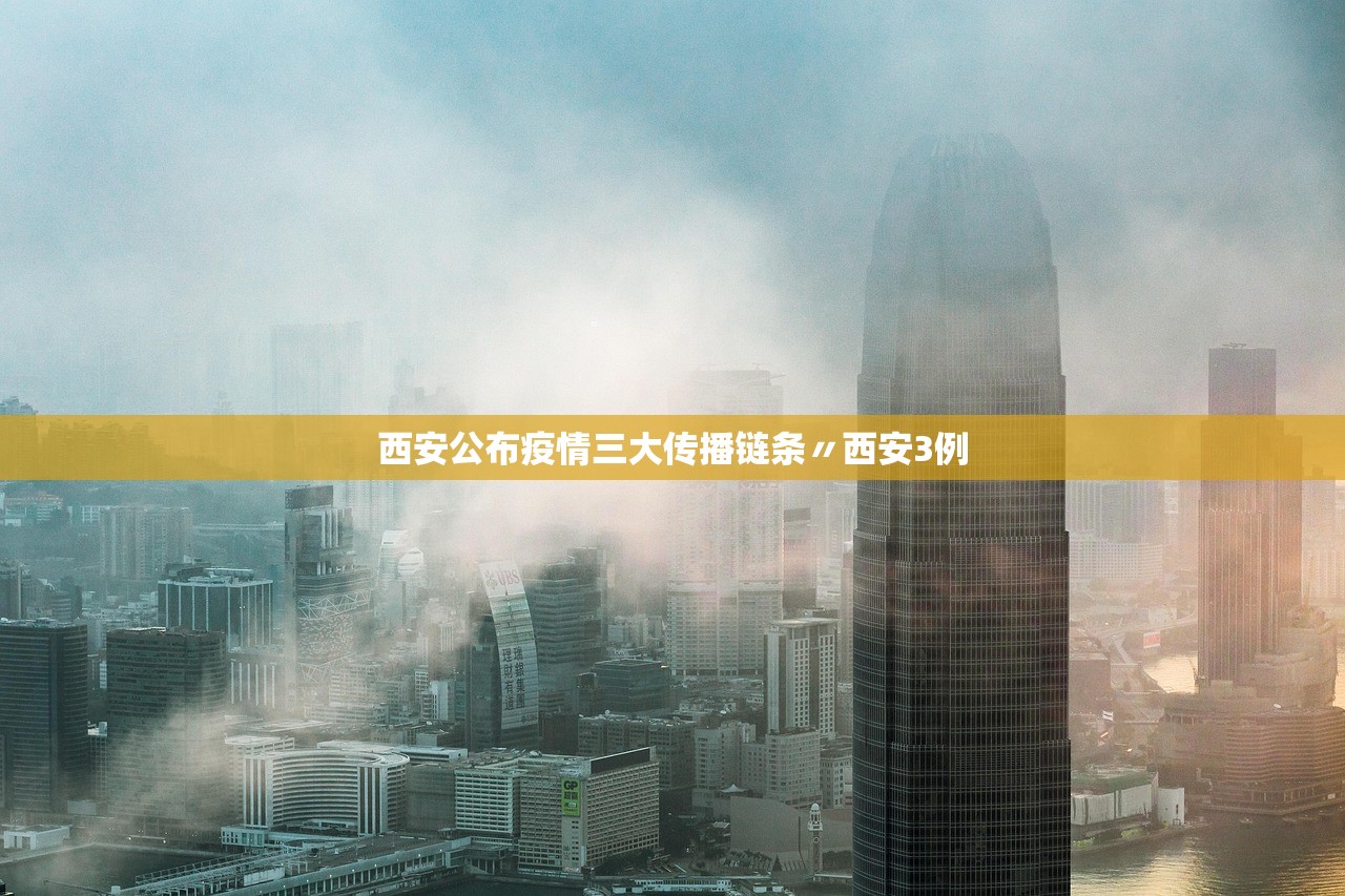 西安公布疫情三大传播链条〃西安3例