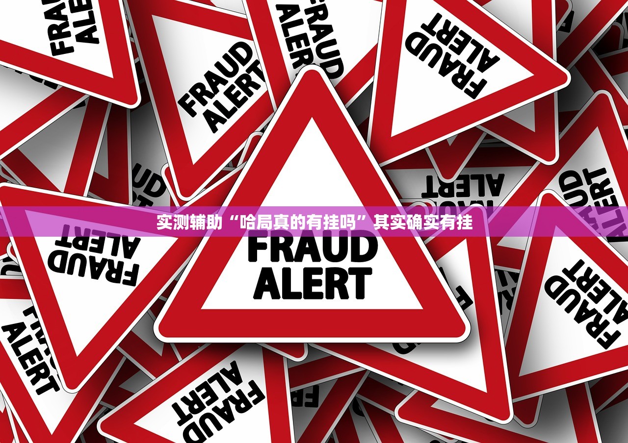 实测辅助“哈局真的有挂吗”其实确实有挂