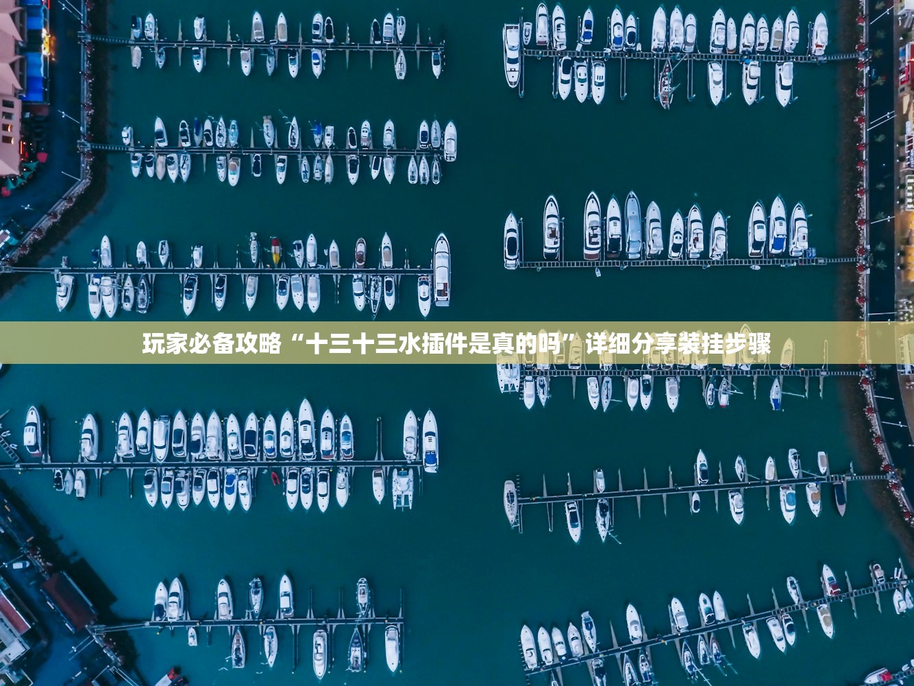 玩家必备攻略“十三十三水插件是真的吗”详细分享装挂步骤