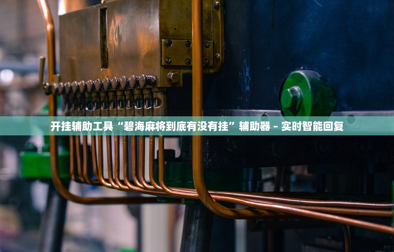 开挂辅助工具“碧海麻将到底有没有挂”辅助器 – 实时智能回复