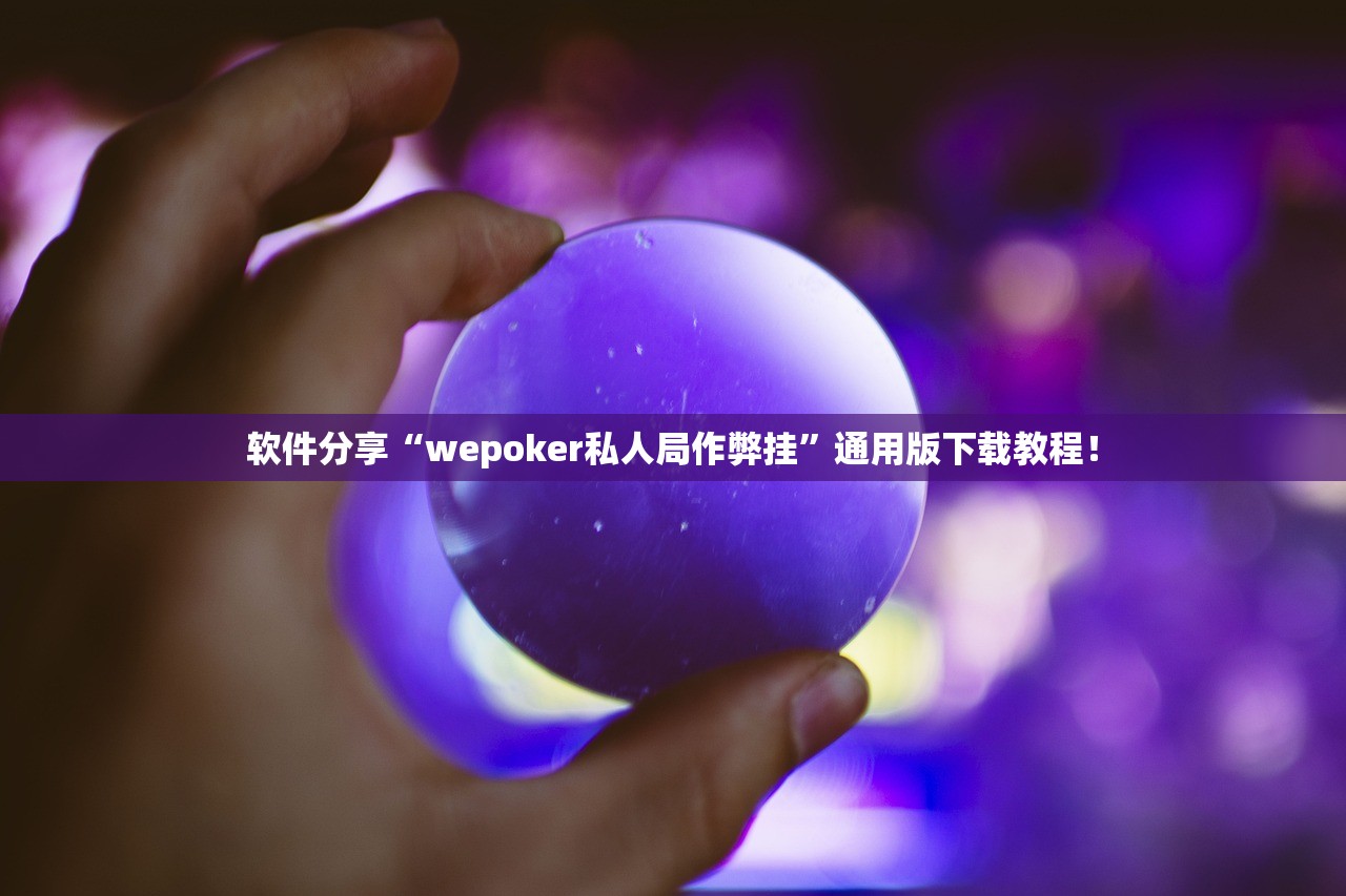 软件分享“wepoker私人局作弊挂”通用版下载教程！