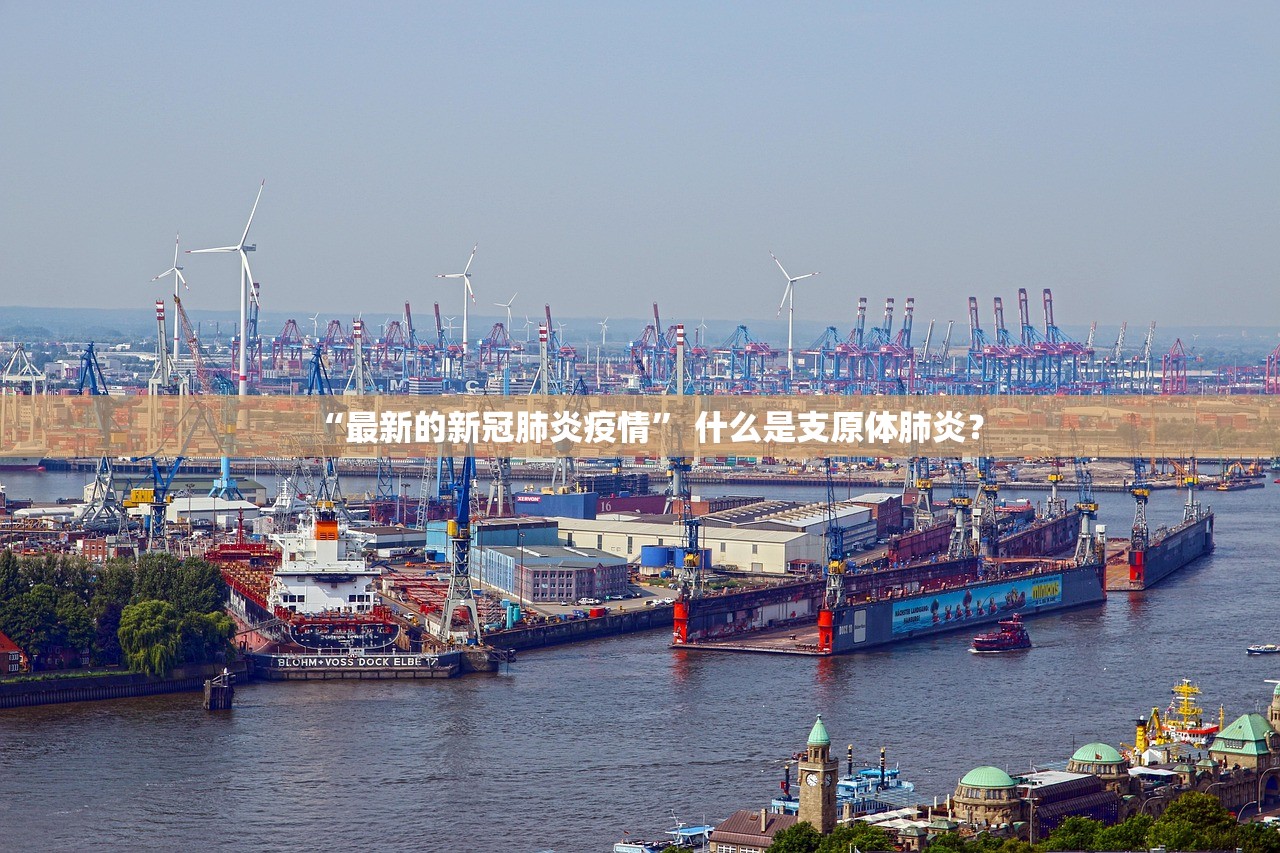 “最新的新冠肺炎疫情	” 什么是支原体肺炎？
