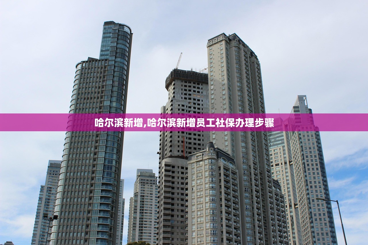 哈尔滨新增,哈尔滨新增员工社保办理步骤