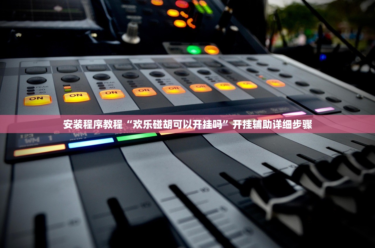 安装程序教程“欢乐碰胡可以开挂吗”开挂辅助详细步骤