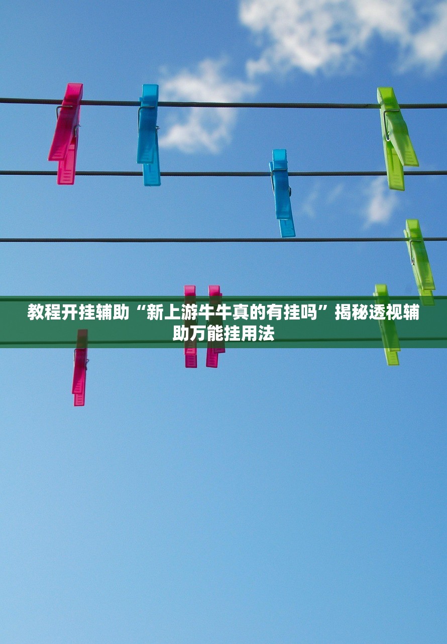 教程开挂辅助“新上游牛牛真的有挂吗”揭秘透视辅助万能挂用法