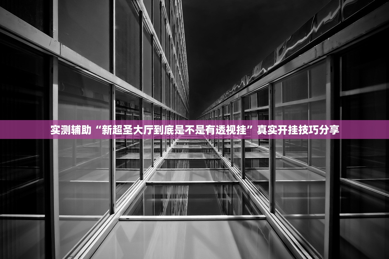 实测辅助“新超圣大厅到底是不是有透视挂”真实开挂技巧分享
